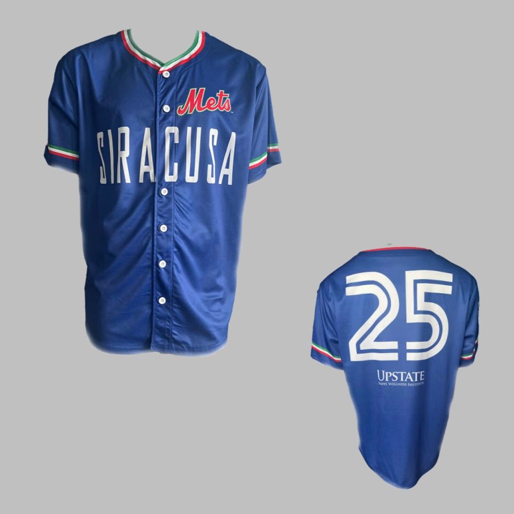Syracuse Italian Jersey Giveaway 2025 sports jersey product view 1