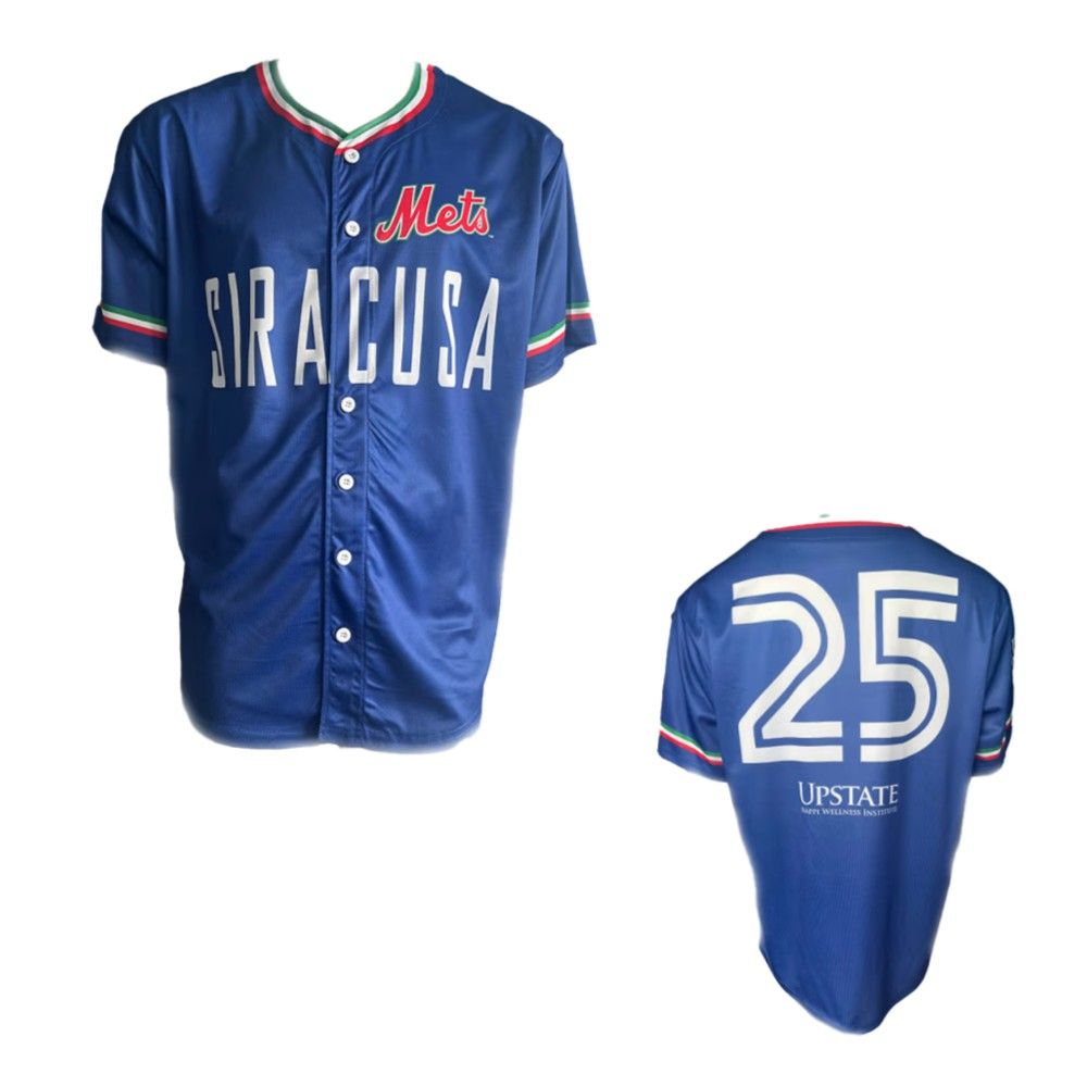 Syracuse Italian Jersey Giveaway 2025 sports jersey product view 2