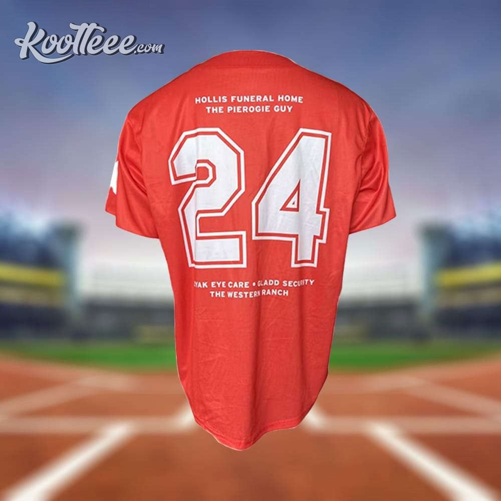 Syracuse Mets Polish Night 2024 Baseball Jersey baseball jersey product view 3
