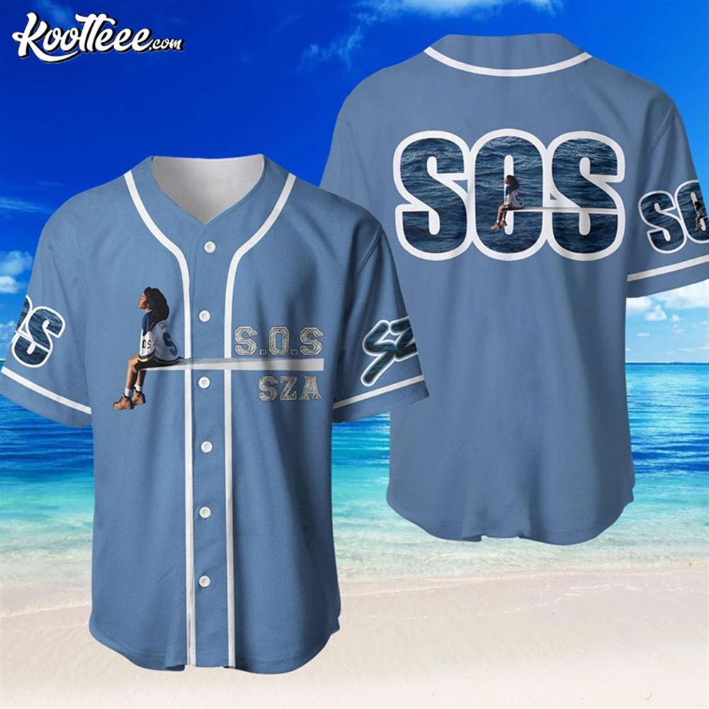 Sza Sos Album Gift For Fan Baseball Jersey baseball jersey product view 1