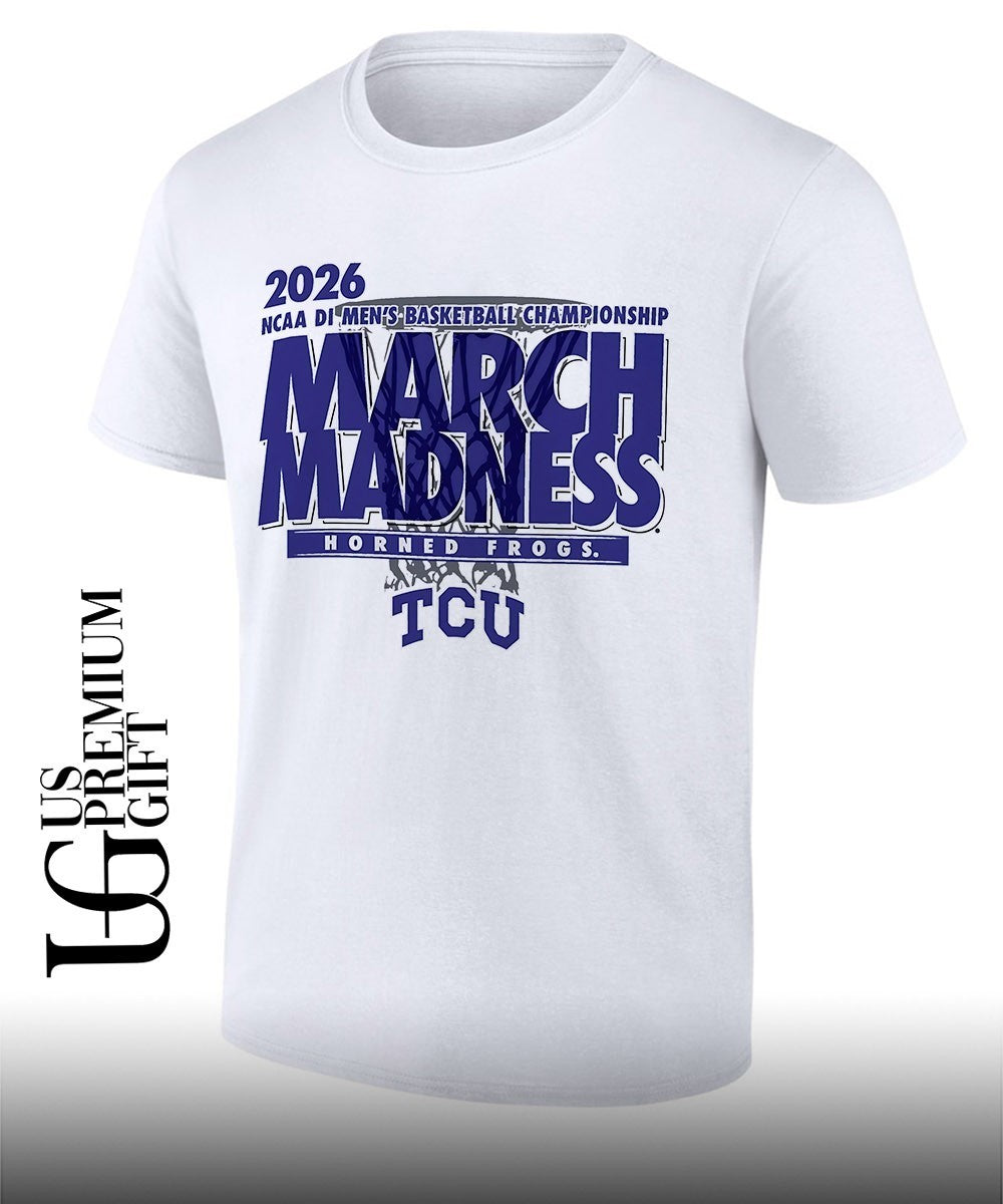 TCU Horned Frogs March Madness NCAA D1 Mens basketball Championship 2026 shirt Unisex T-shirt, Sweatshirt, Hoodie, Long Sleeve Tee - T-Shirt, Sweatshirt, Hoodie