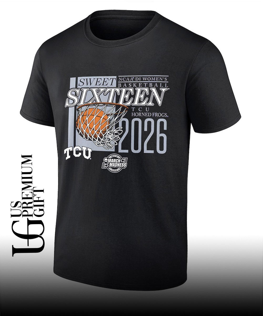 TCU Horned Frogs Sweet Sixteen NCAA 2026 Division 1 Womens basketball March Madness shirt - T-Shirt, Sweatshirt, Hoodie