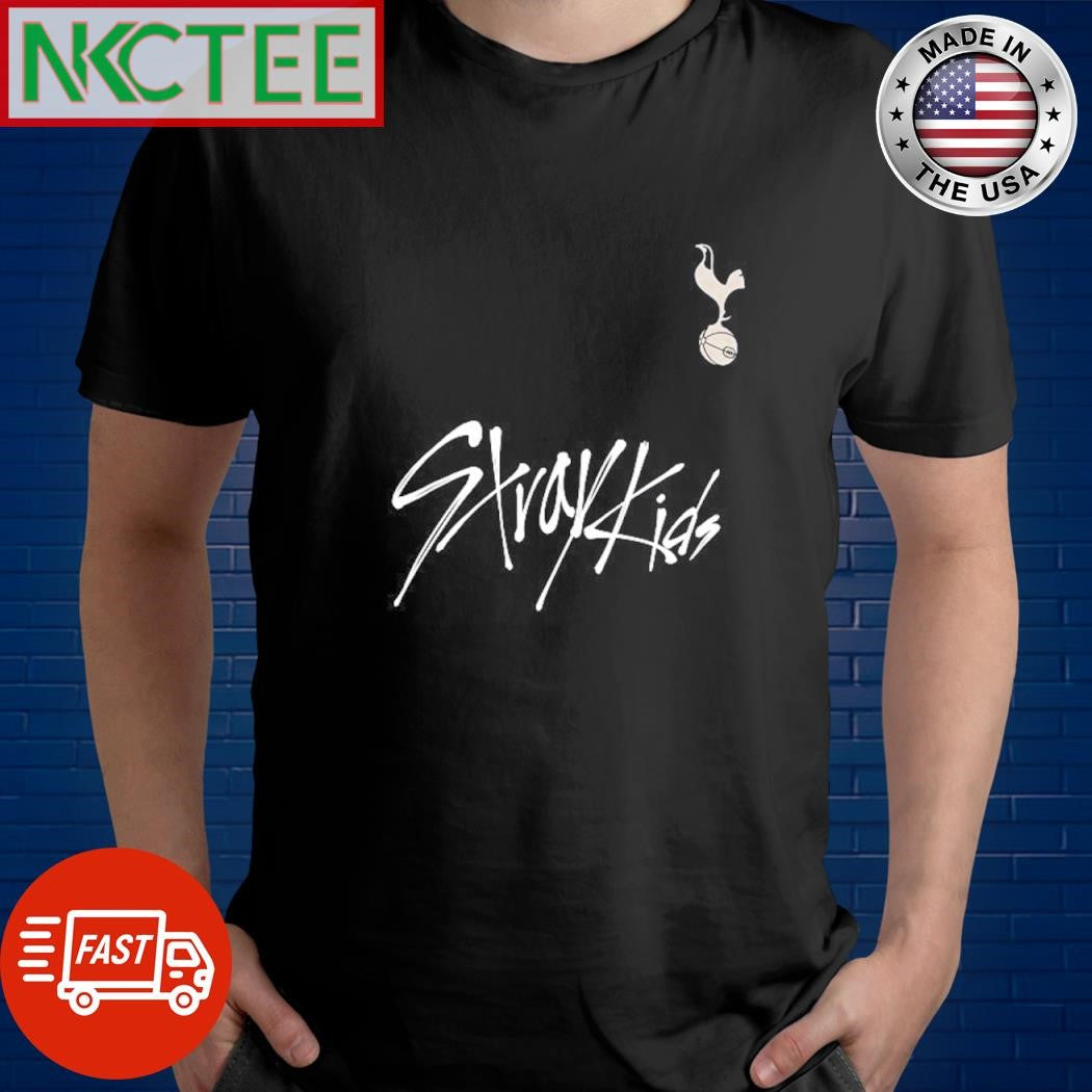 THFC x Stray Kids away shirt Unisex T-shirt, Sweatshirt, Hoodie, Long Sleeve Tee - T-Shirt, Sweatshirt, Hoodie