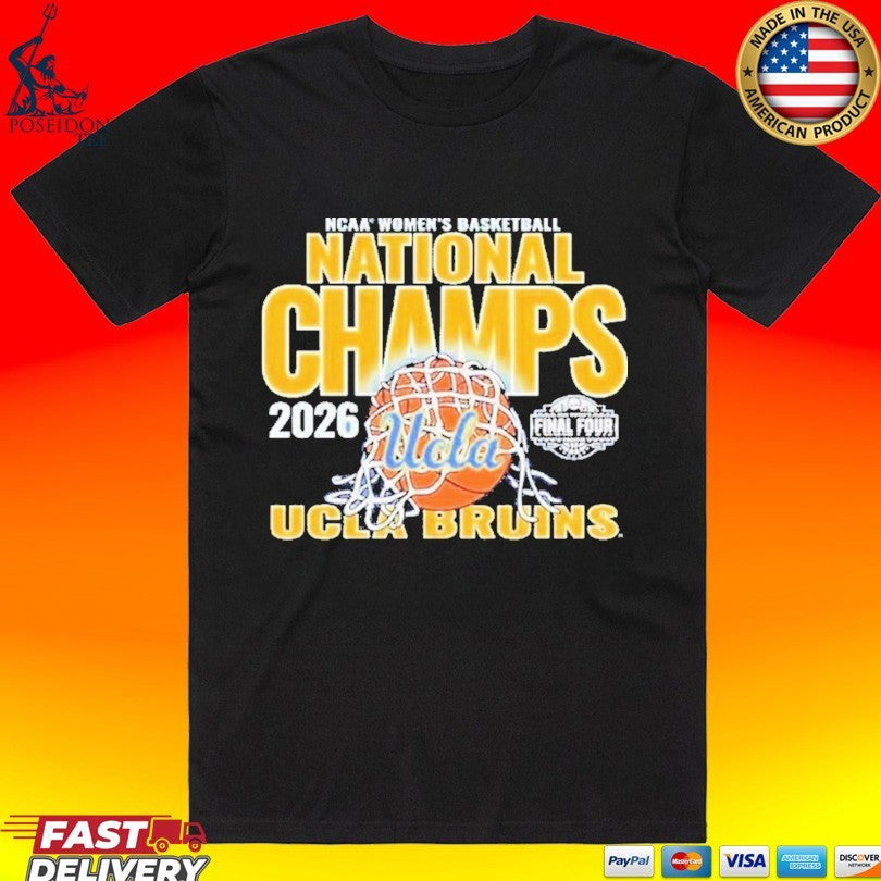 Ucla Bruins 2026 NCAA Womens Basketball National Champs T-shirt Unisex T-shirt, Sweatshirt, Hoodie, Long Sleeve Tee - T-Shirt, Sweatshirt, Hoodie