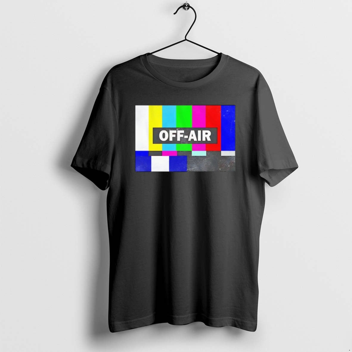 Tv Set No Signal Off Air T Shirts Unisex T-shirt, Sweatshirt, Hoodie, Long Sleeve Tee - T-Shirt, Sweatshirt, Hoodie