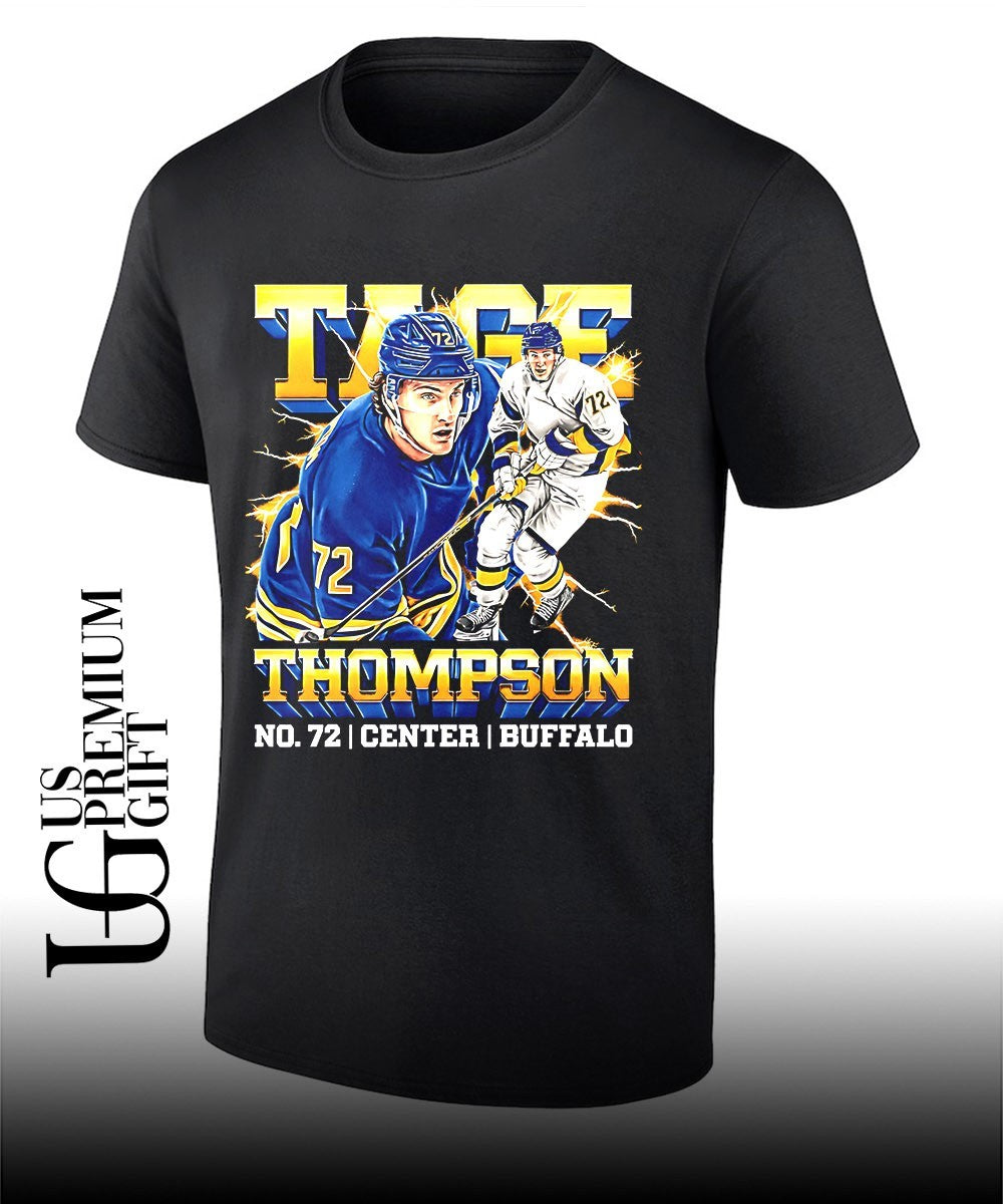 Tage Thompson Buffalo Sabres hockey Center graphic shirt Unisex T-shirt, Sweatshirt, Hoodie, Long Sleeve Tee - T-Shirt, Sweatshirt, Hoodie