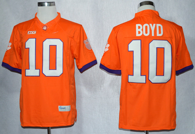 Tajh Boyd 10 Orange College Football Jersey football jersey product view 1