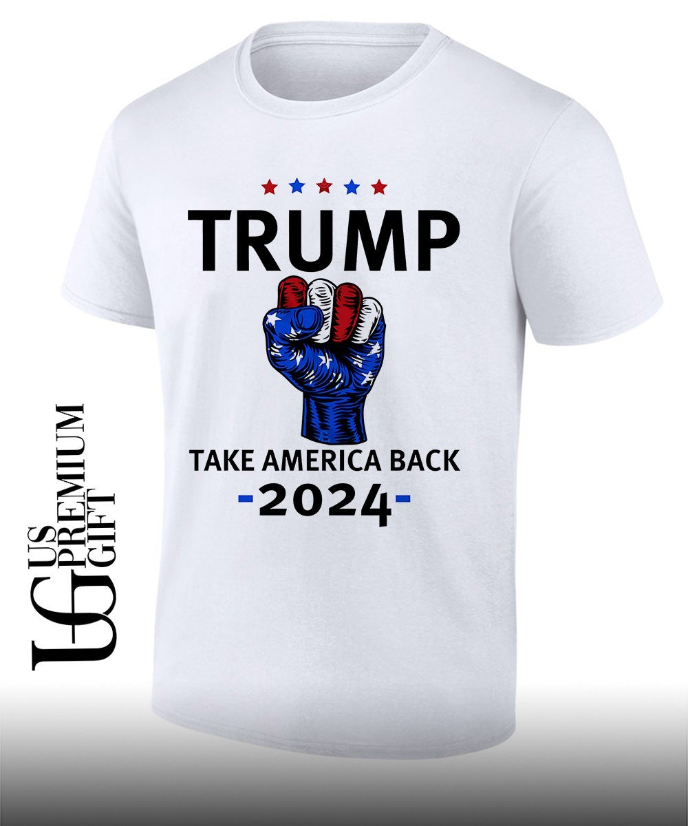 Take America Back Donald Trump 2024 shirt Unisex T-shirt, Sweatshirt, Hoodie, Long Sleeve Tee - T-Shirt, Sweatshirt, Hoodie