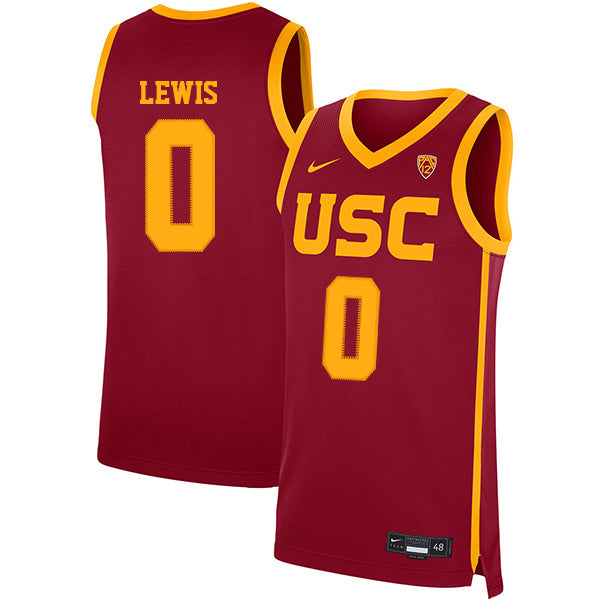 Talin Lewis 0 Red College Football Jersey football jersey product view 1