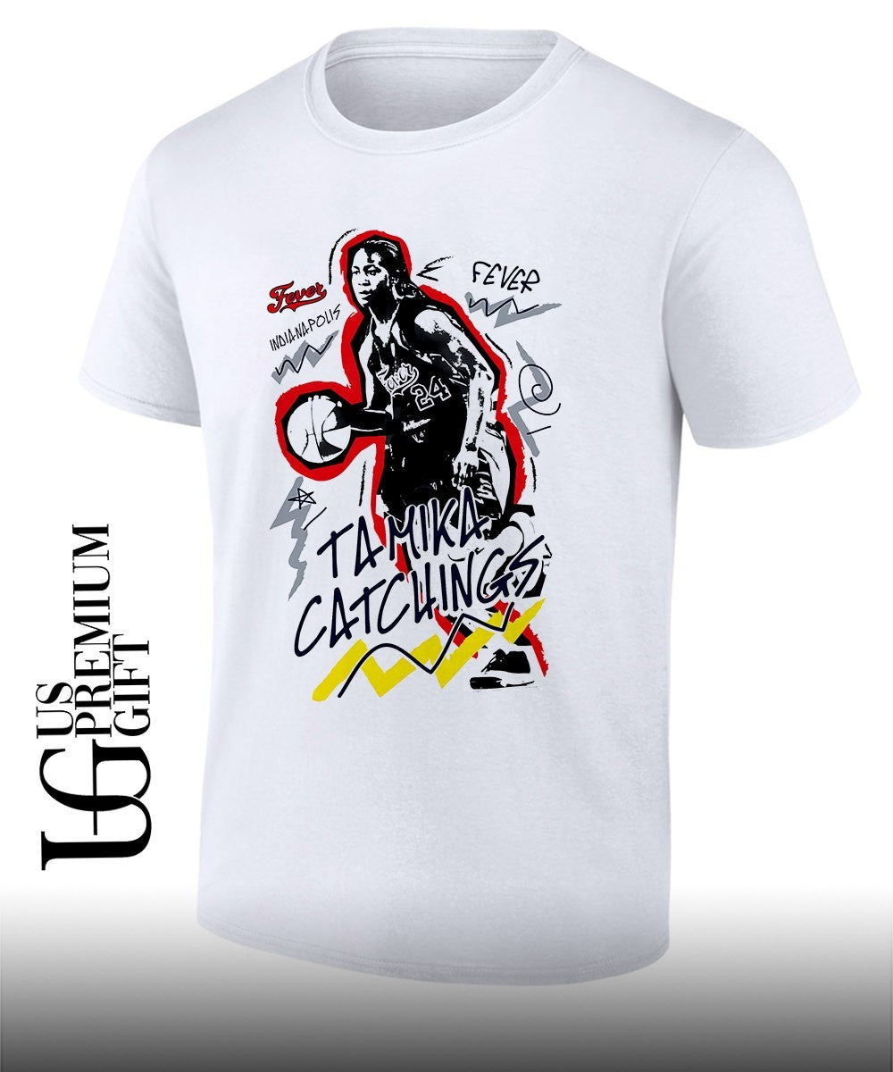 Tamika Catchings Indiana Fever WNBA vintage shirt Unisex T-shirt, Sweatshirt, Hoodie, Long Sleeve Tee - T-Shirt, Sweatshirt, Hoodie