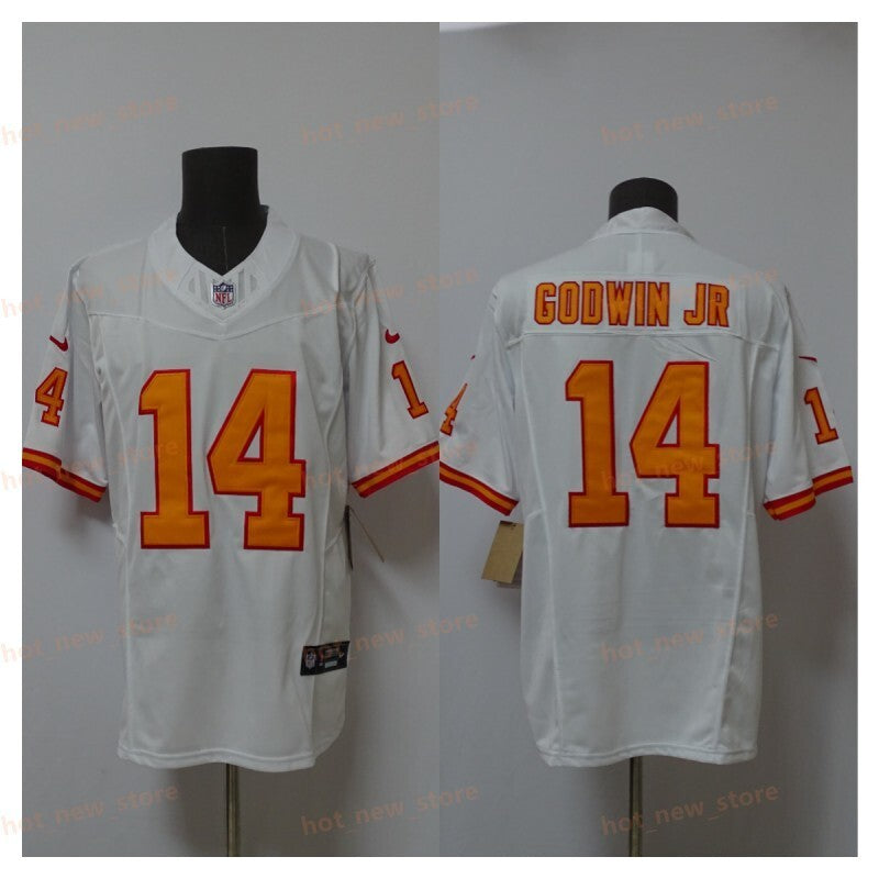 Tampa Bay Buccaneers #14 Chris Godwin Pirates 3 Edition Football Jersey football jersey product view 1