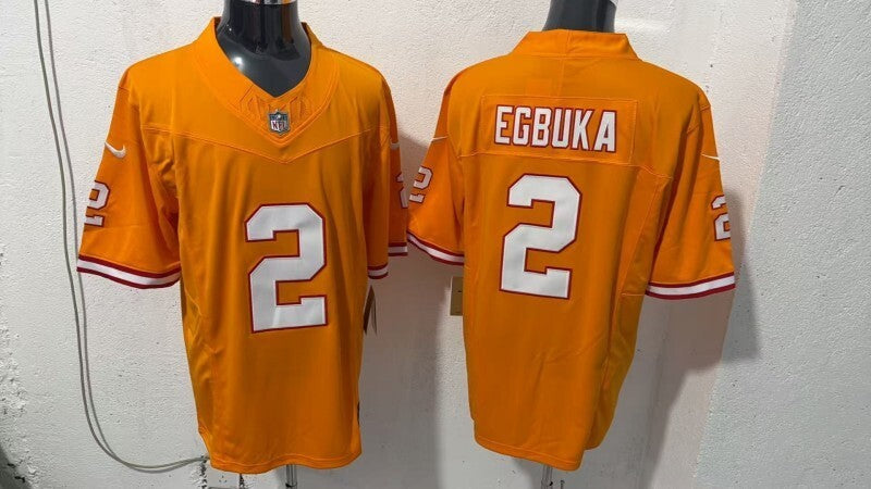 Tampa Bay Buccaneers #2 Emeka Egbuka Style 2 Football Jersey football jersey product view 1
