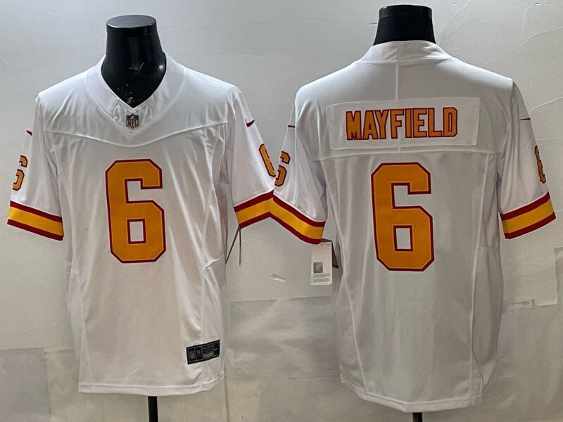 Tampa Bay Buccaneers #6 Baker Mayfield Pirates Retro 5 Edition Style 2 Football Jersey football jersey product view 1