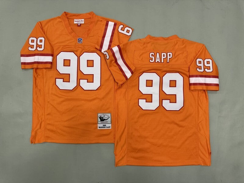 Tampa Bay Buccaneers #99 Warren Sapp Tampa Bay Buccaneers (2)_[1] Football Jersey football jersey product view 1