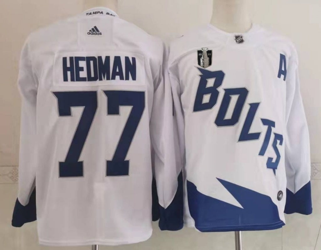 Tampa Bay Lightning #77 Victor Hedman Style 3 Hockey Jersey hockey jersey product view 1