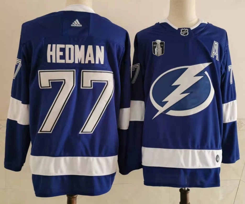 Tampa Bay Lightning #77 Victor Hedman Style 6 Hockey Jersey hockey jersey product view 1