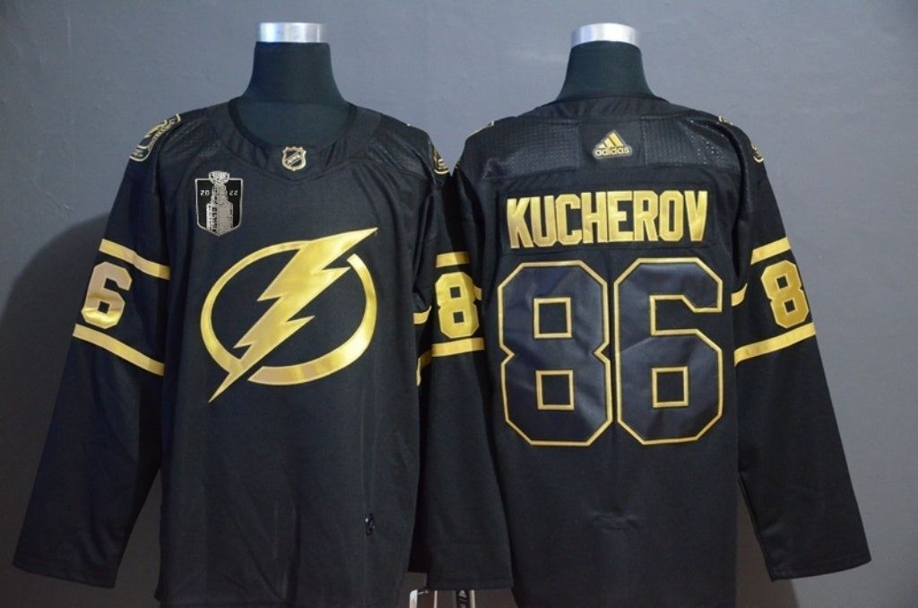Tampa Bay Lightning #86 Nikita Kucherov Style 1 Hockey Jersey hockey jersey product view 1