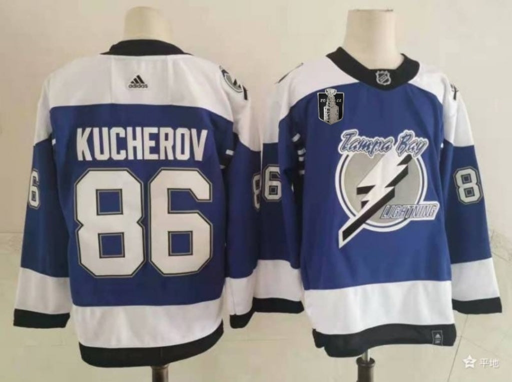 Tampa Bay Lightning #86 Nikita Kucherov Style 5 Hockey Jersey hockey jersey product view 1
