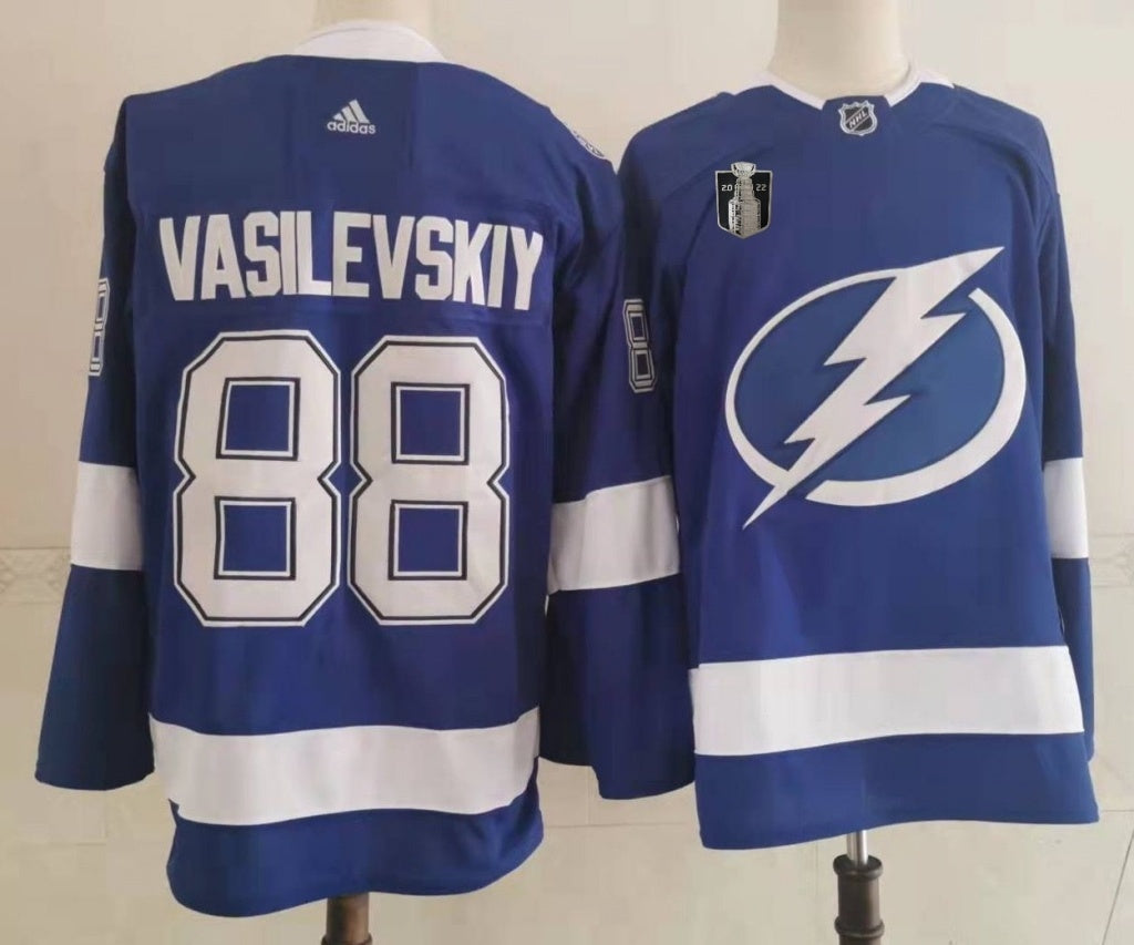 Tampa Bay Lightning #88 Andrei Vasilevskiy Style 4 Hockey Jersey hockey jersey product view 1