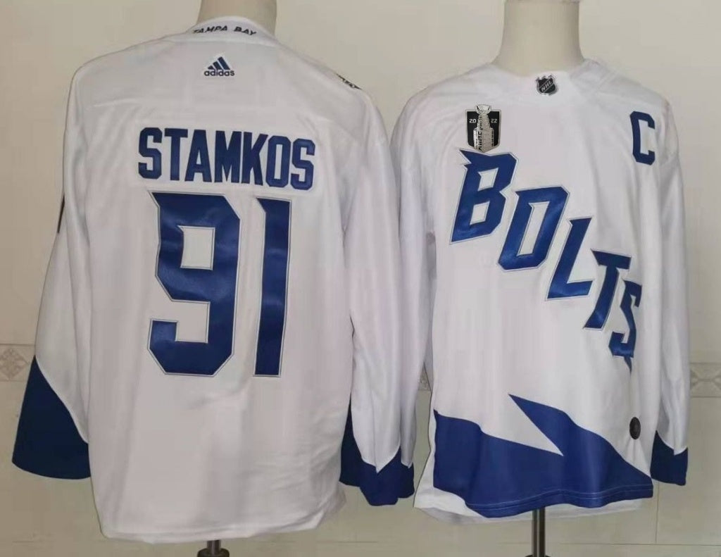 Tampa Bay Lightning #91 Steven Stamkos Style 3 Hockey Jersey hockey jersey product view 1