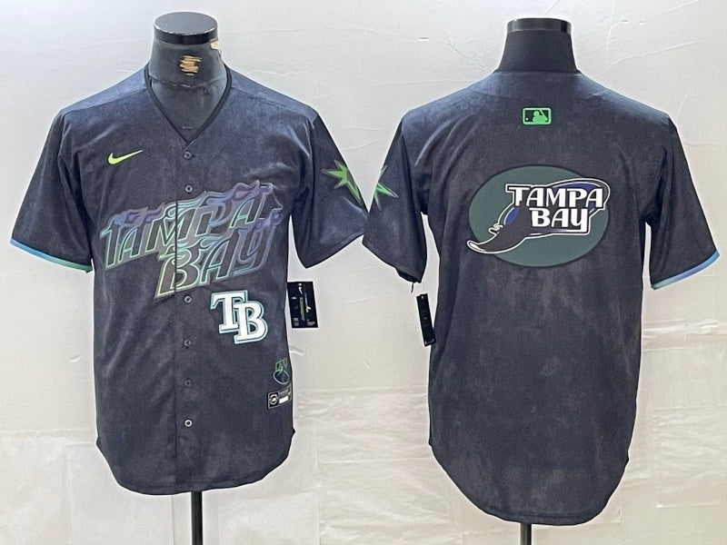 Tampa Bay Rays Rays City Style 2 Baseball Jersey baseball jersey product view 1