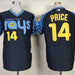 Tampa Bay Rays #14 Rays 14 Blue 1970 Inverted Baseball Jersey baseball jersey product view 1