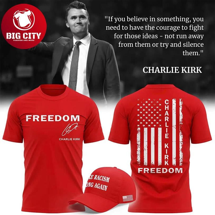 Target Charlie Kirk Freedom Two Sided Shirt Unisex T-shirt, Sweatshirt, Hoodie, Long Sleeve Tee - T-Shirt, Sweatshirt, Hoodie