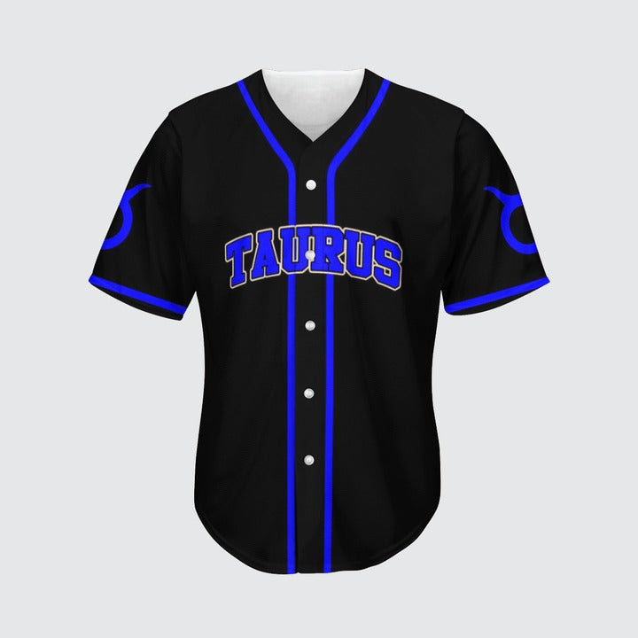 Taurus Awesome zodiac baseball jersey baseball jersey product view 1