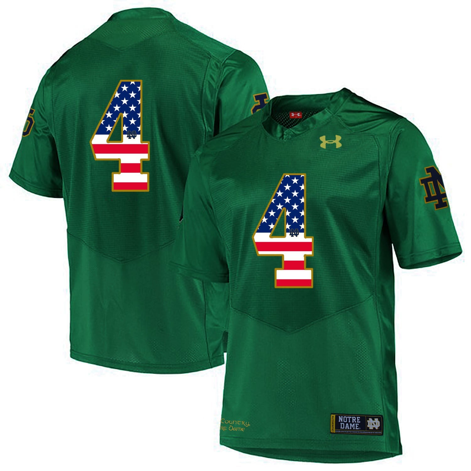 Te'von Coney 4 Bright Green .1jpg College Football Jersey football jersey product view 1