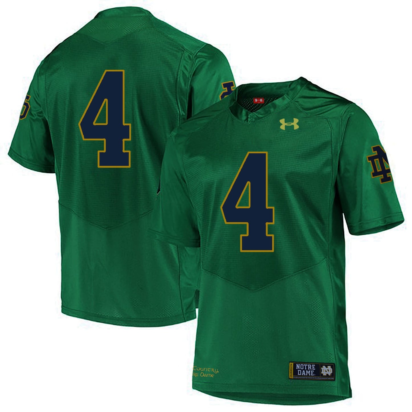 Te'von Coney 4 Bright Green .2jpg College Football Jersey football jersey product view 1