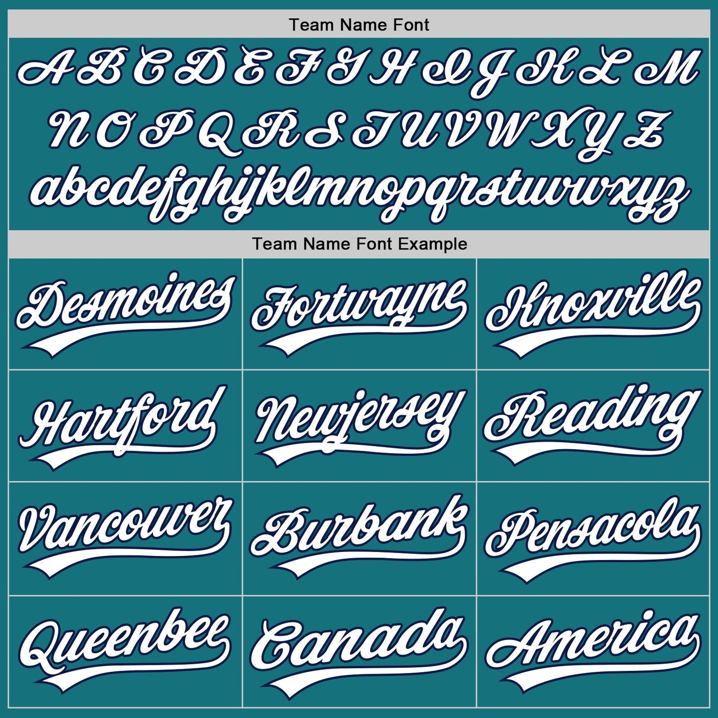 Custom Teal White-Navy Authentic Baseball Jersey baseball jersey product view 4