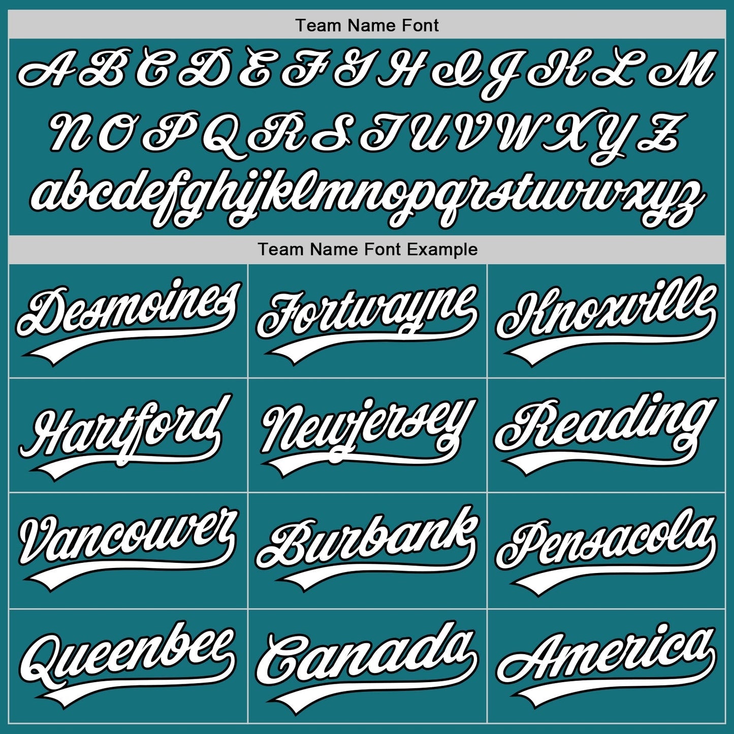 Custom Teal White-Black Authentic Baseball Jersey baseball jersey product view 4