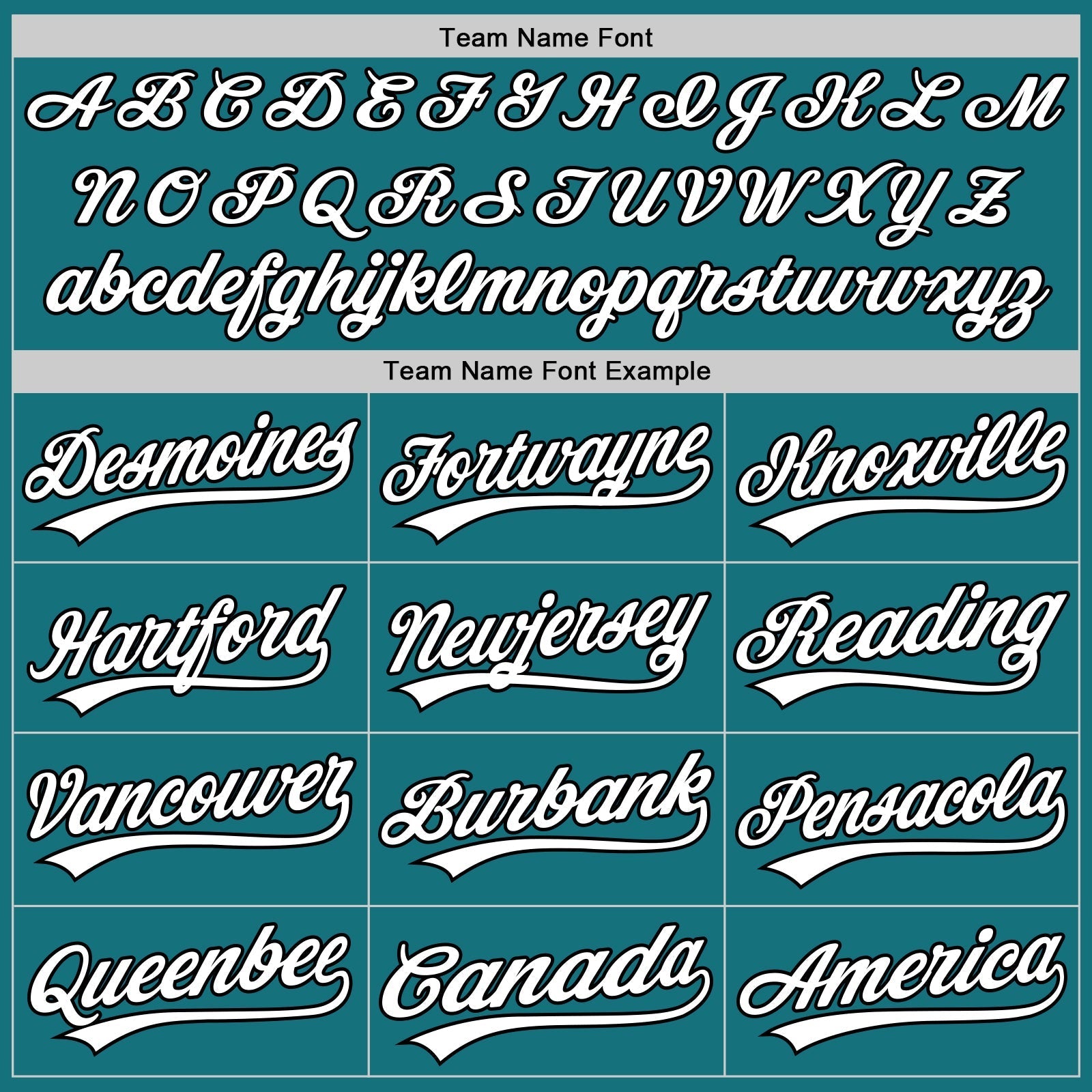 Custom Teal White-Black Authentic Baseball Jersey baseball jersey product view 4