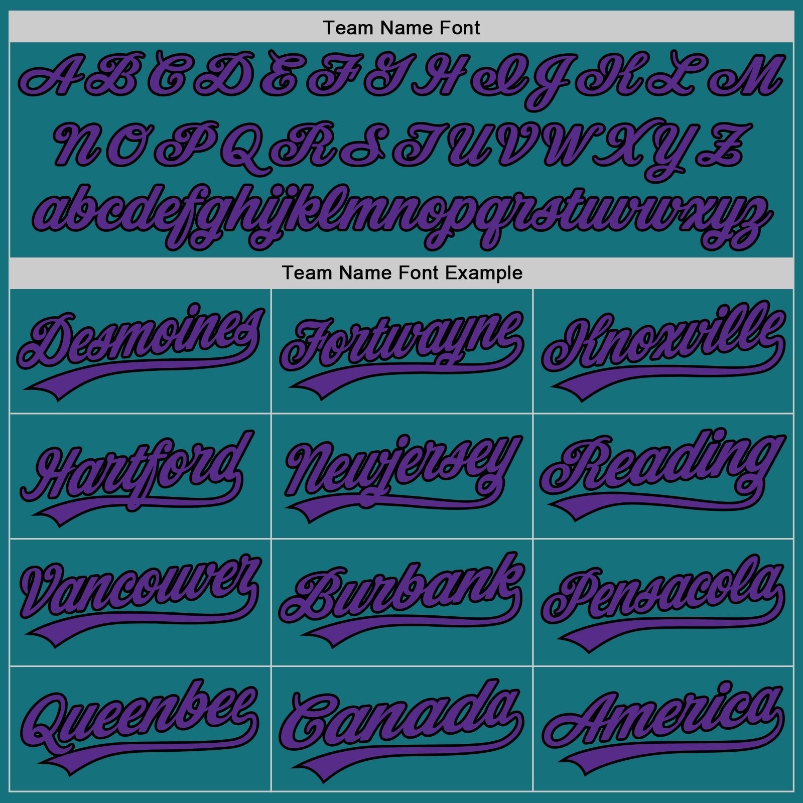 Custom Teal Purple-Black Authentic Baseball Jersey baseball jersey product view 4