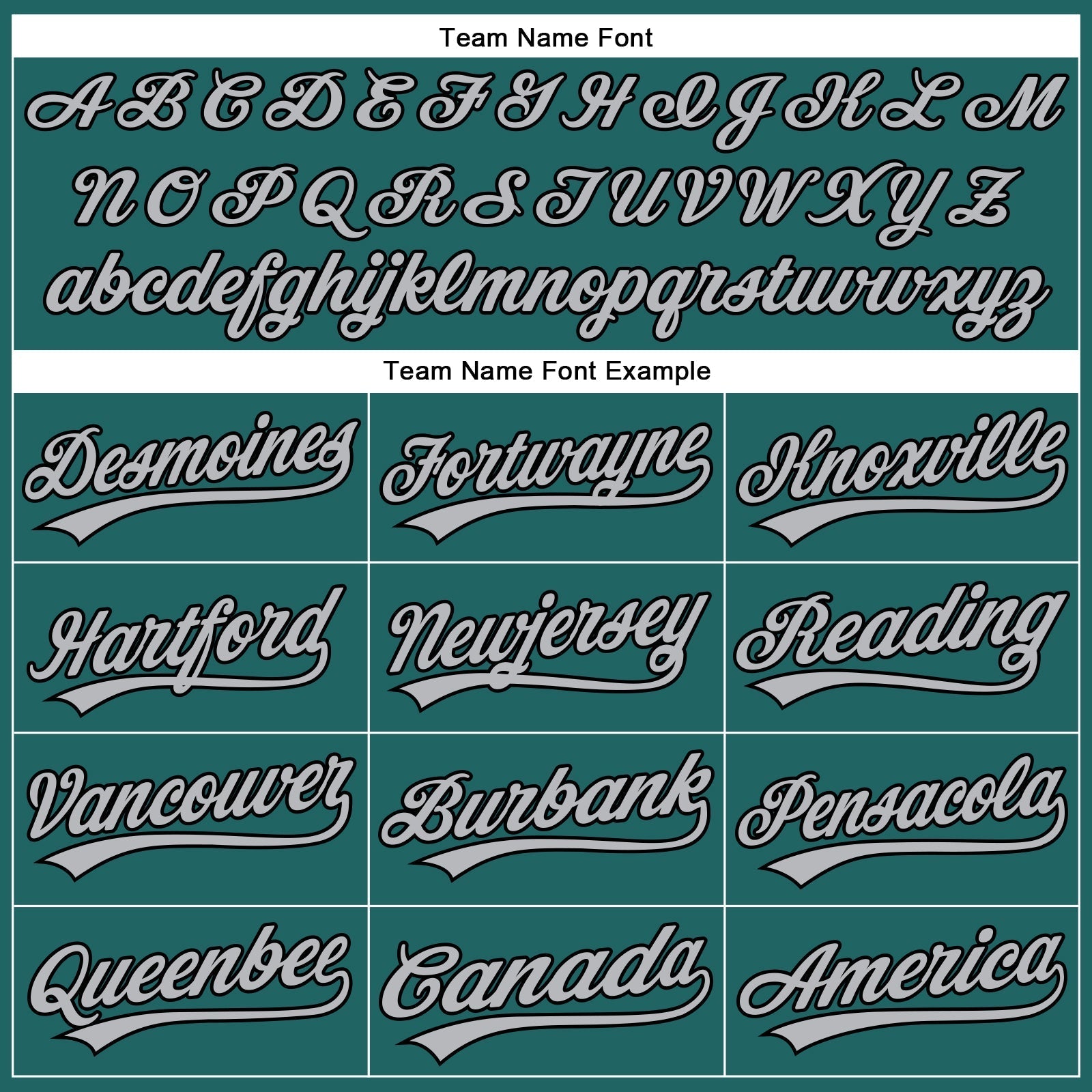 Custom Teal Gray Pinstripe Black Authentic Baseball Jersey baseball jersey product view 4