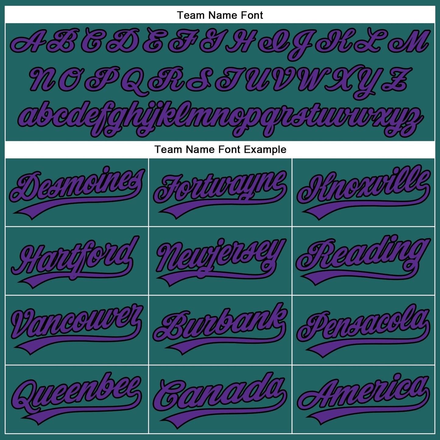 Custom Teal Purple Pinstripe Black Authentic Baseball Jersey baseball jersey product view 4