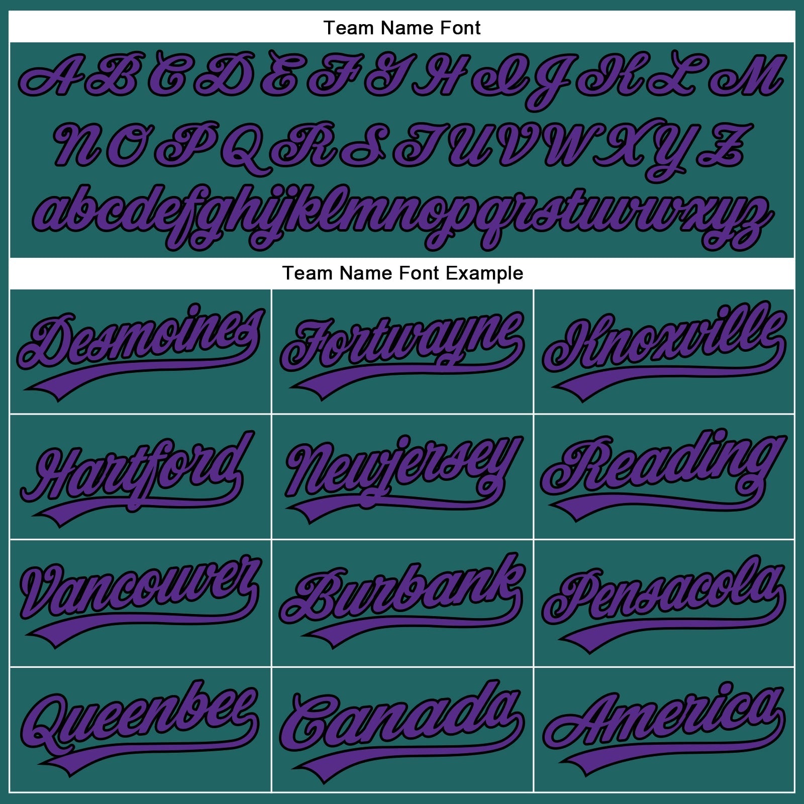 Custom Teal Purple Pinstripe Black Authentic Baseball Jersey baseball jersey product view 4