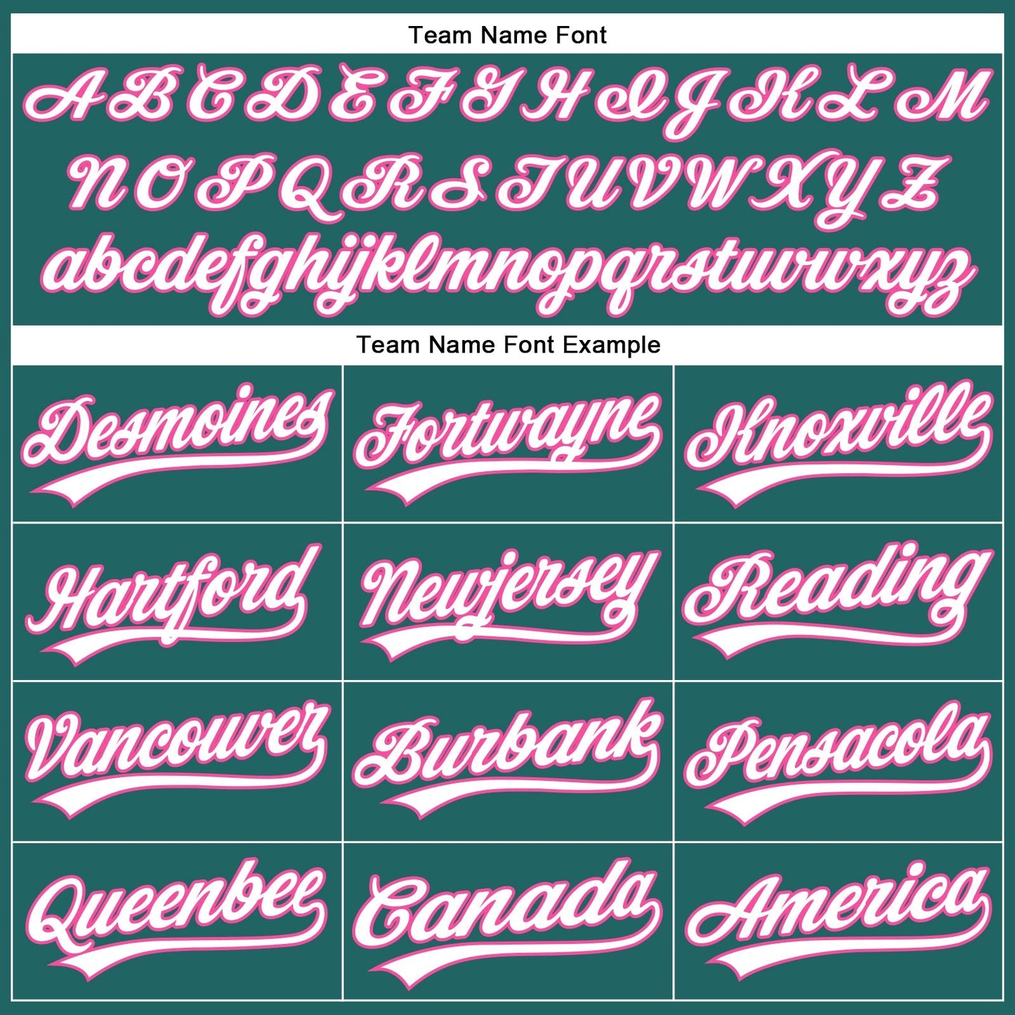 Custom Teal White Pinstripe Pink Authentic Baseball Jersey baseball jersey product view 4