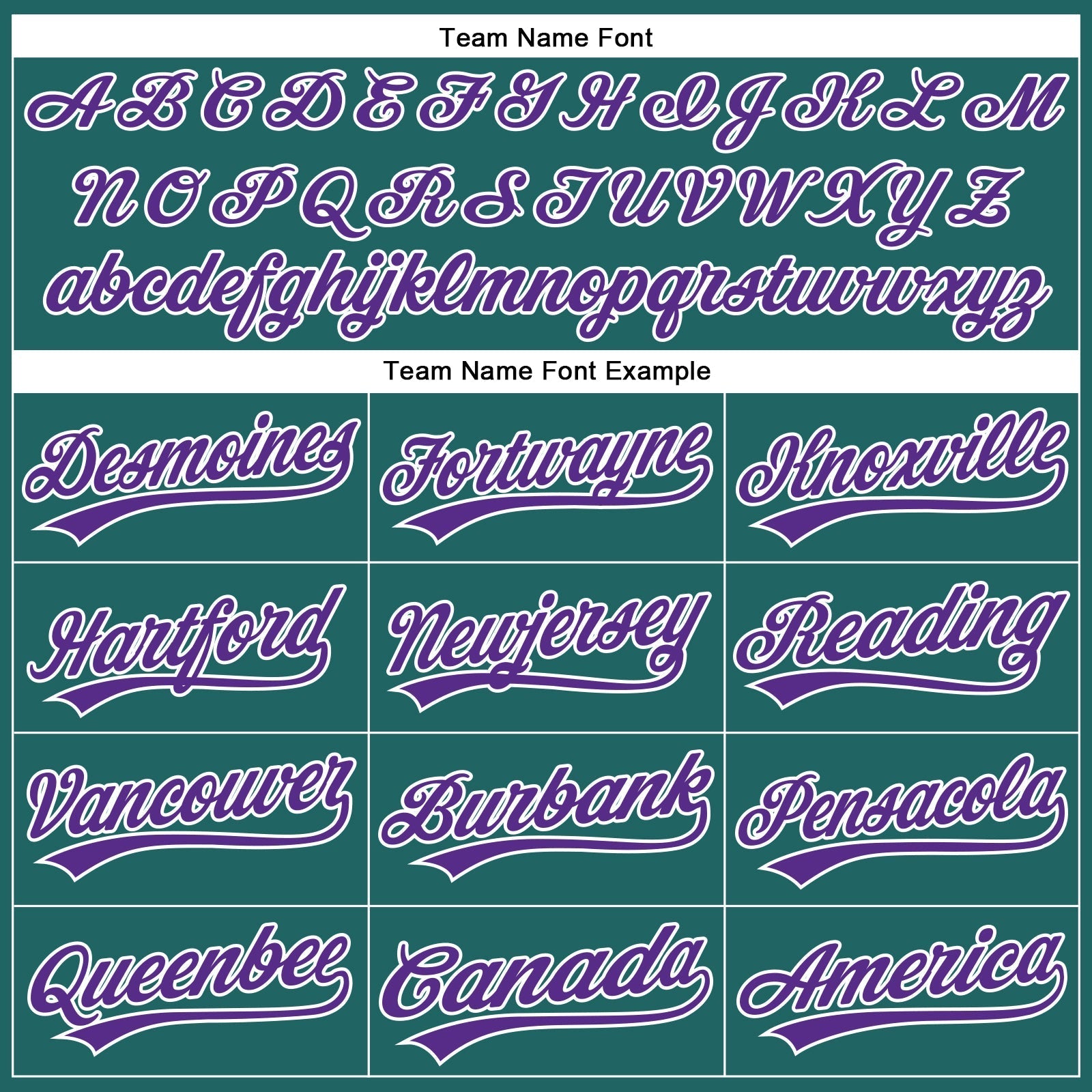 Custom Teal White Pinstripe Purple Authentic Baseball Jersey baseball jersey product view 4