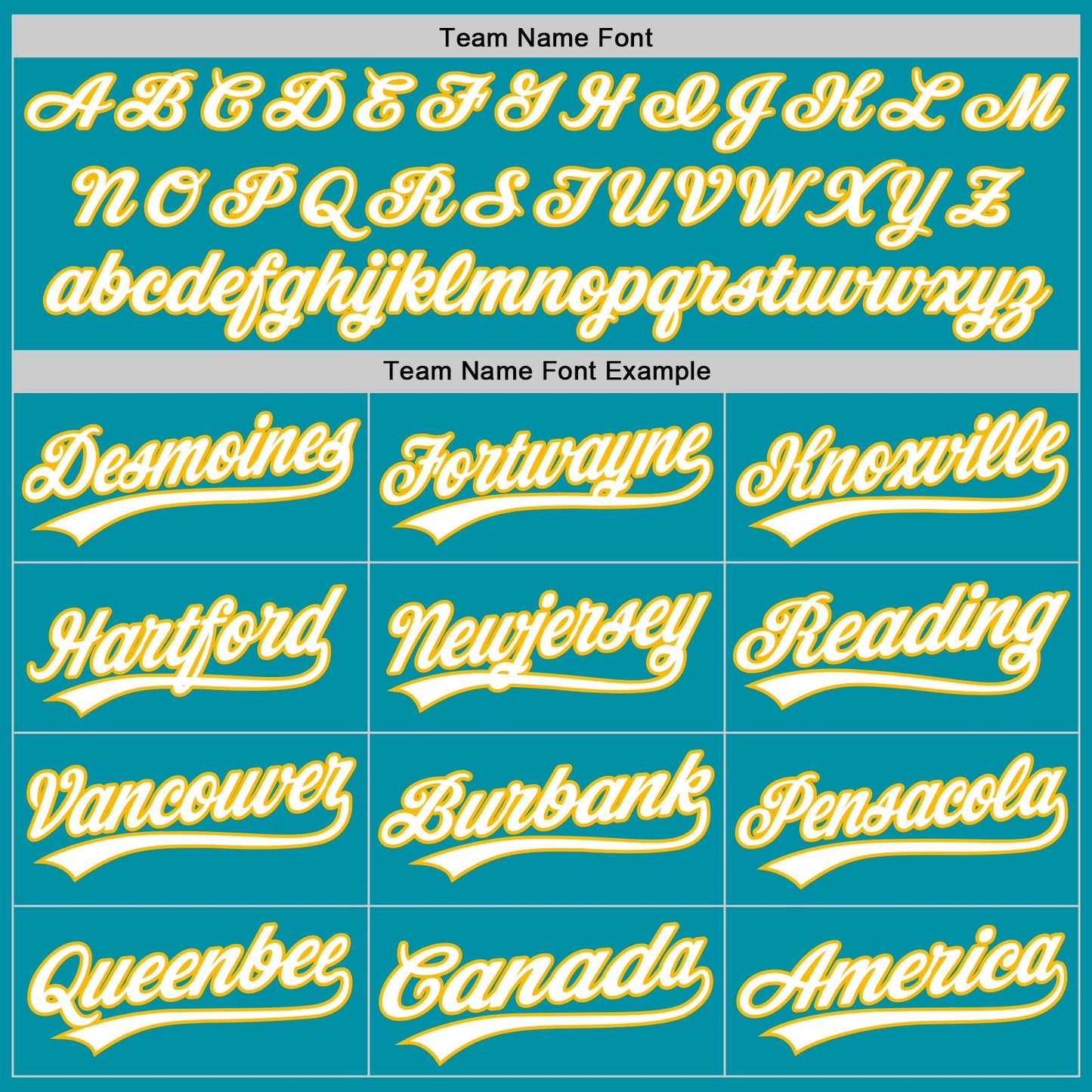 Custom Teal White-Gold Authentic Throwback Baseball Jersey baseball jersey product view 4