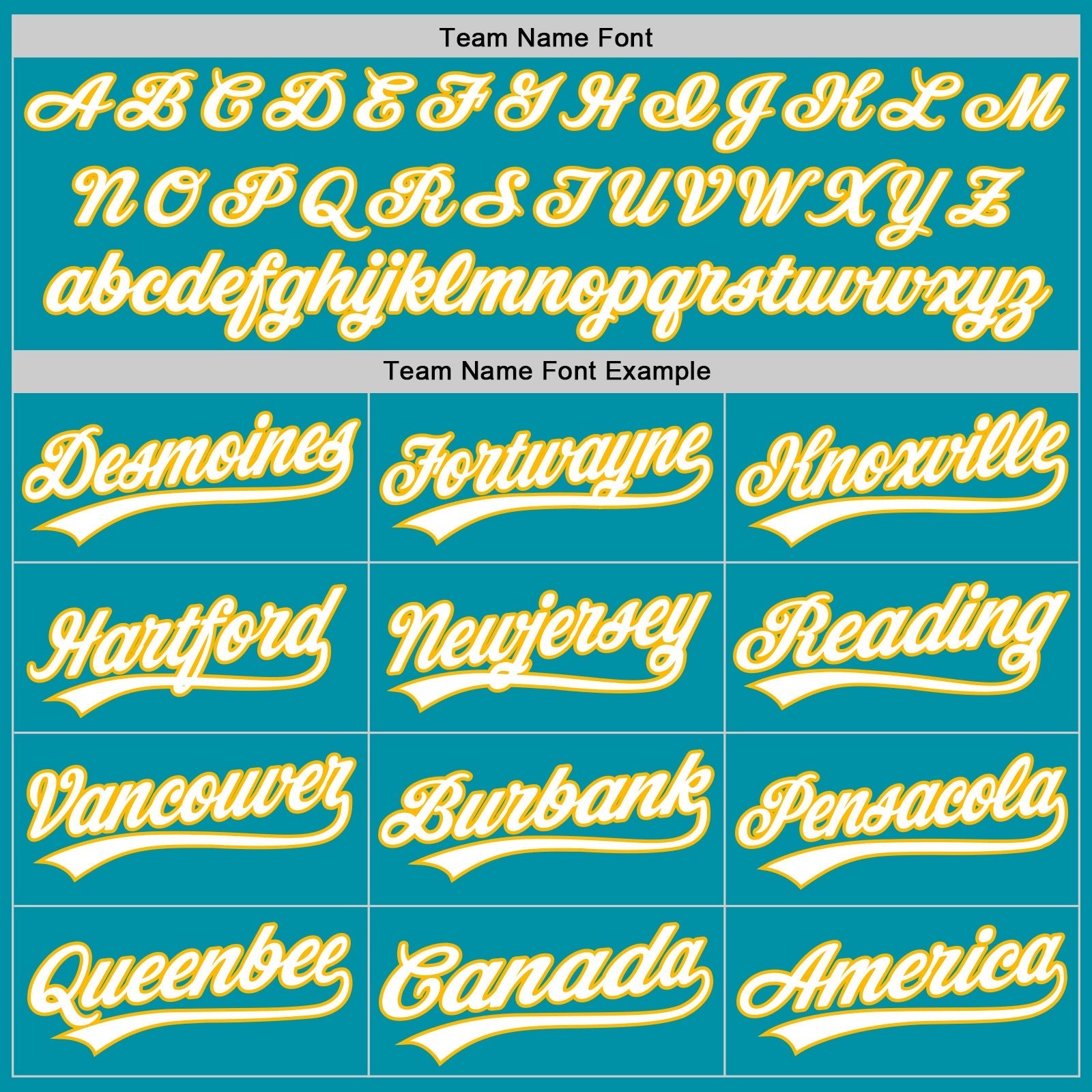 Custom Teal White-Gold Authentic Throwback Baseball Jersey baseball jersey product view 4