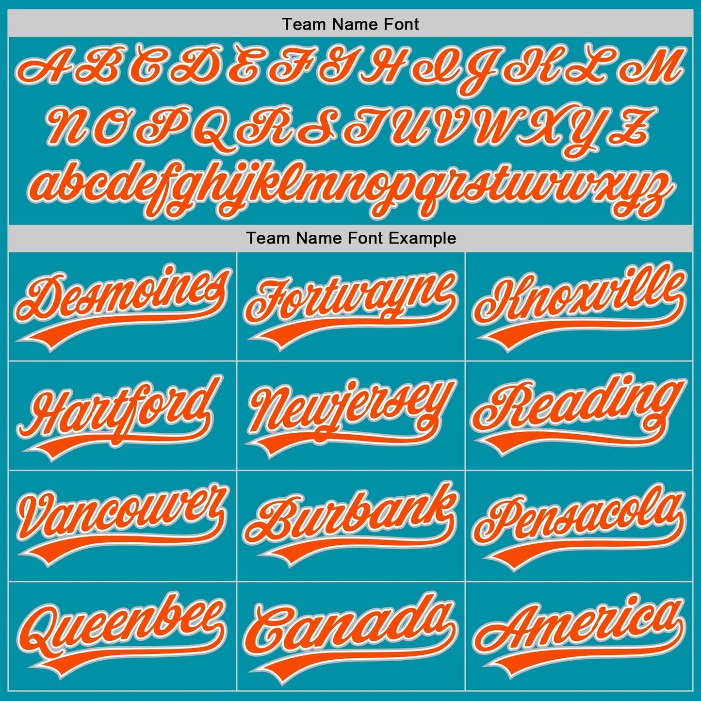 Custom Teal Orange-Gray Authentic Throwback Baseball Jersey baseball jersey product view 4