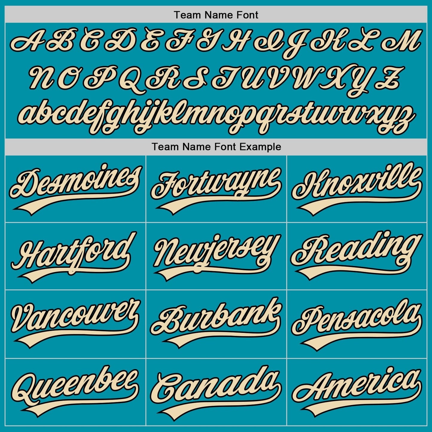 Custom Teal Black-Cream Authentic Throwback Baseball Jersey baseball jersey product view 4