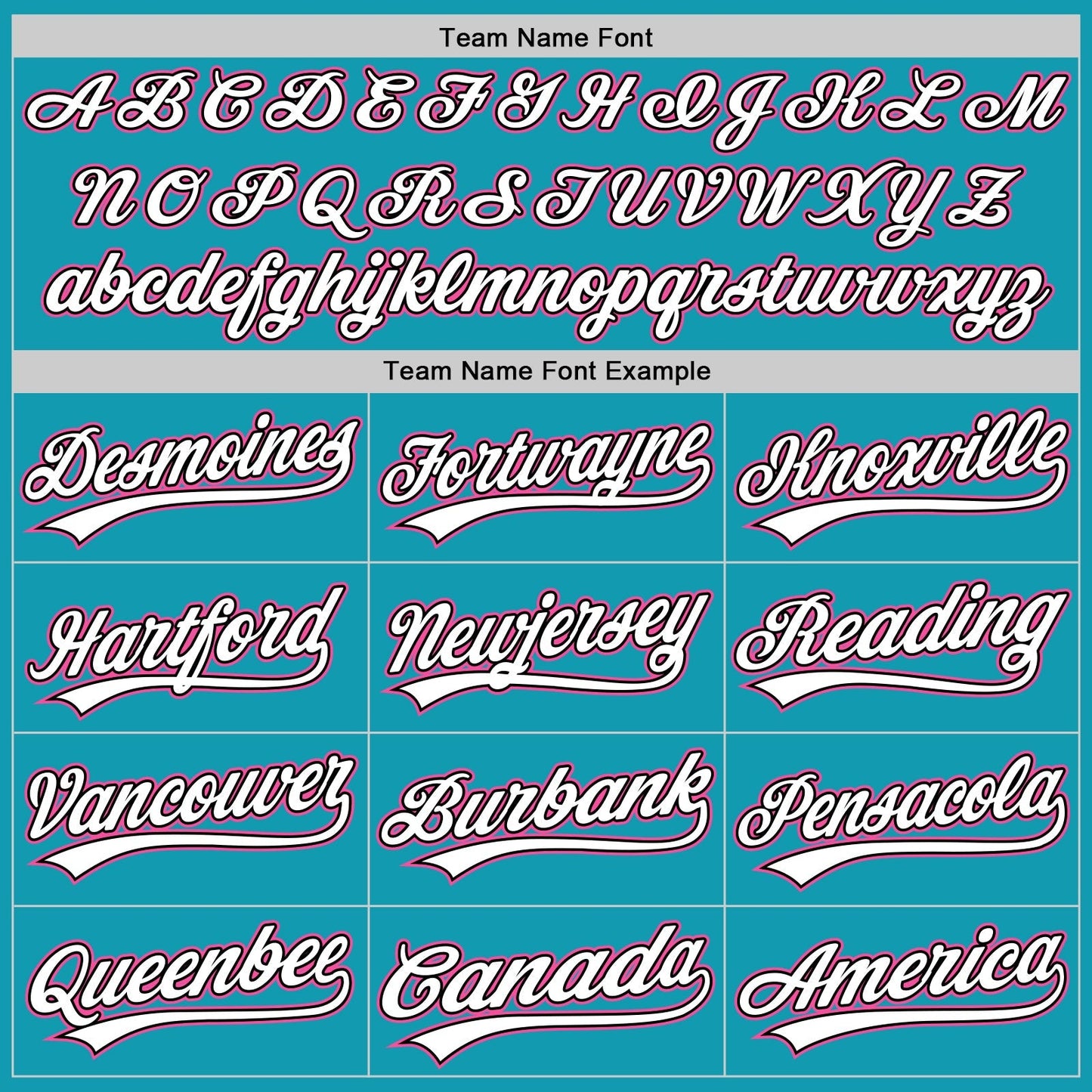 Custom Teal Black-Pink Authentic Throwback Baseball Jersey baseball jersey product view 4