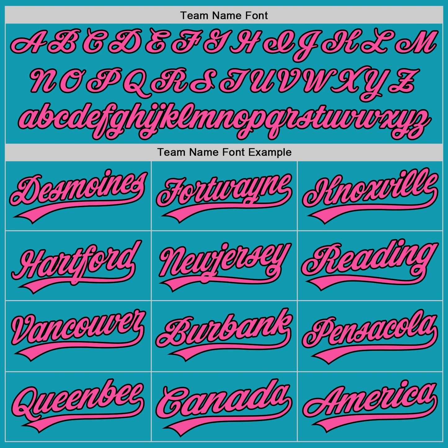 Custom Teal Pink-Black Authentic Throwback Baseball Jersey baseball jersey product view 4