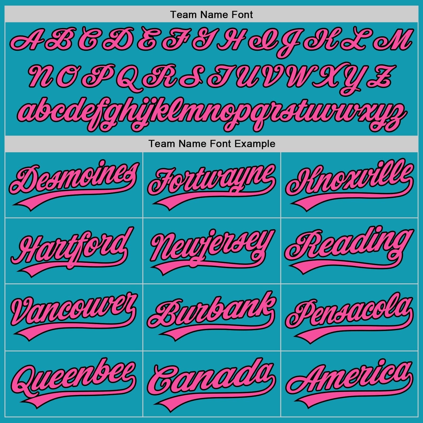 Custom Teal Pink-Black Authentic Throwback Baseball Jersey baseball jersey product view 4