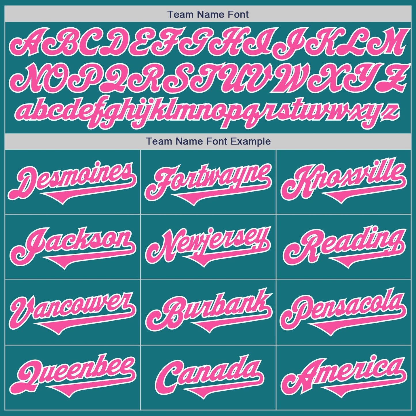Custom Teal Pink-White Authentic Baseball Jersey baseball jersey product view 4