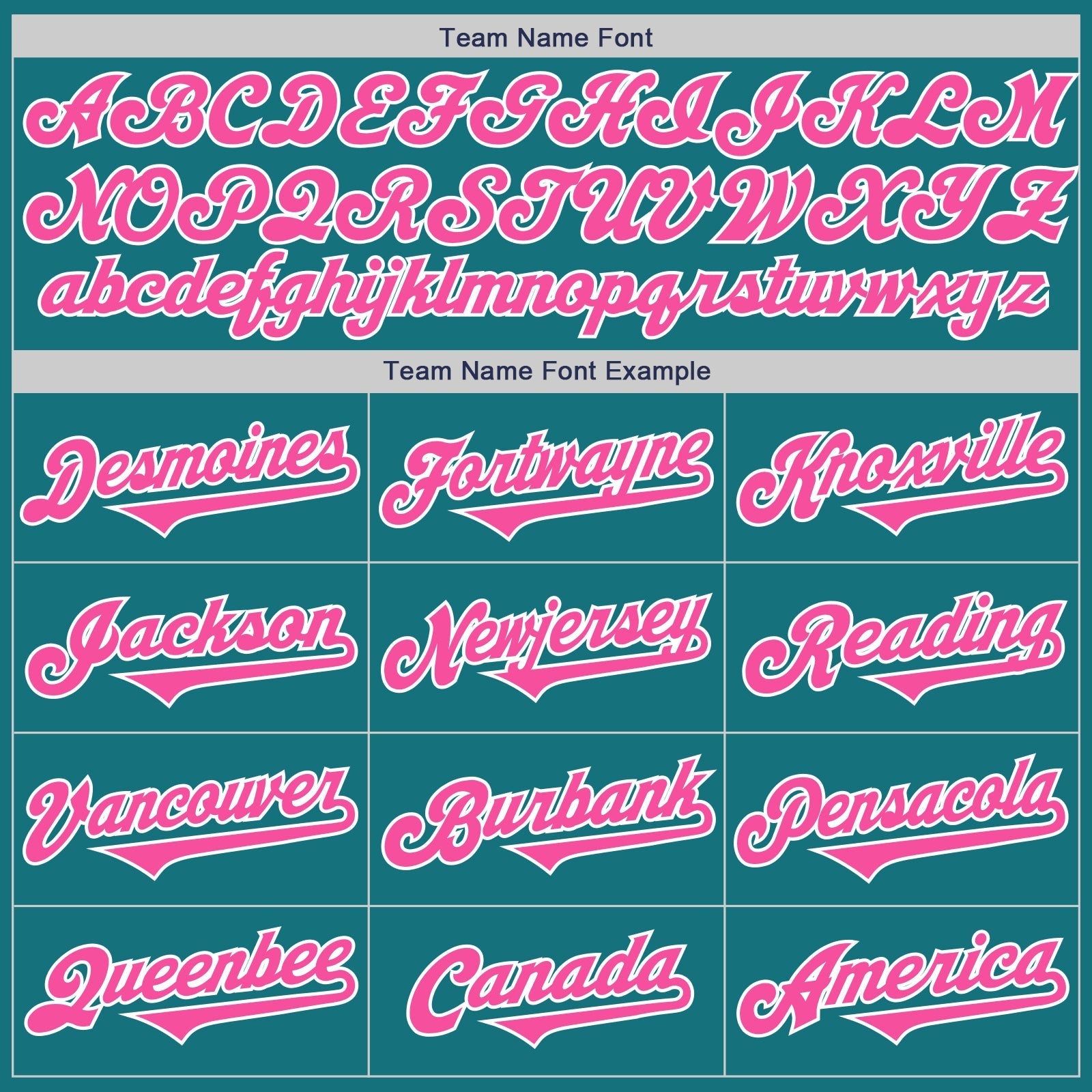 Custom Teal Pink-White Authentic Baseball Jersey baseball jersey product view 4