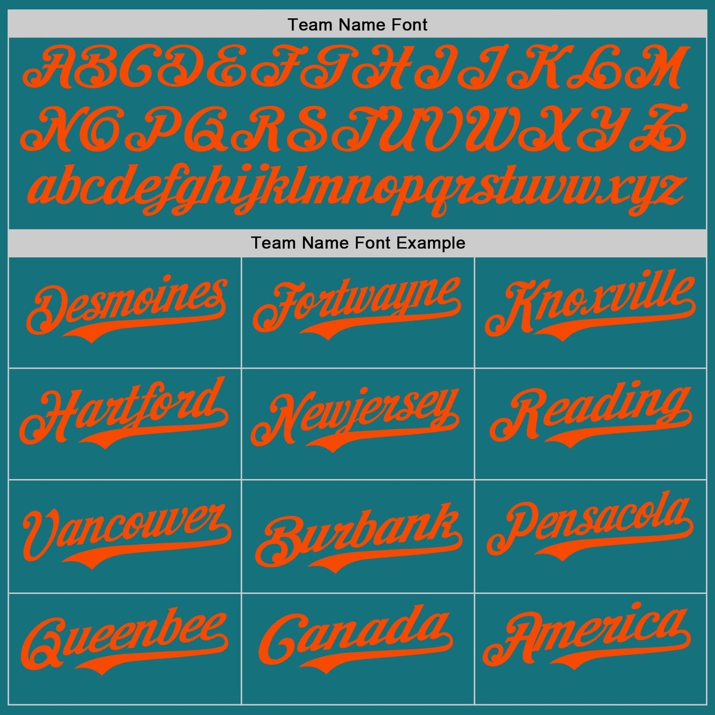 Custom Teal Orange Authentic Baseball Jersey baseball jersey product view 4