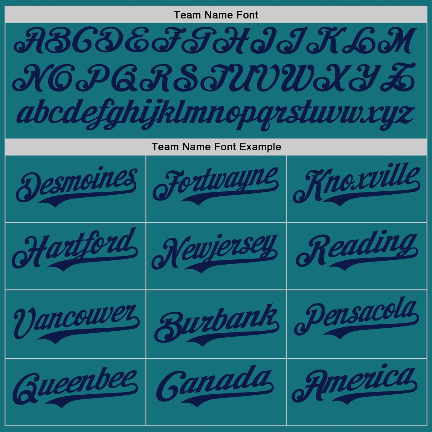 Custom Teal Navy Authentic Baseball Jersey baseball jersey product view 4